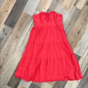 Sweetheart corset Tiered Dress